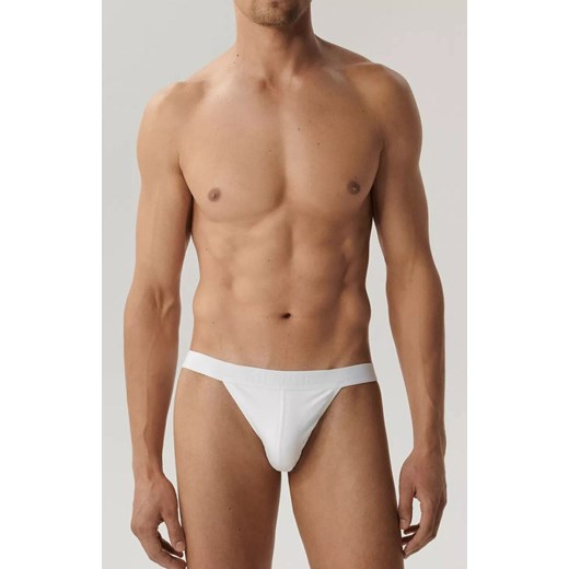 Atlantic 3-pack slipy męskie tanga 3BMP-1582-BIAŁY, Kolor biały, Rozmiar M, ATLANTIC ze sklepu Intymna w kategorii Majtki męskie - zdjęcie 185508788