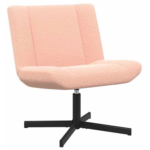 Różowy minimalistyczny fotel obrotowy B5-W26 ze sklepu Edinos.pl w kategorii Dom - zdjęcie 185508976