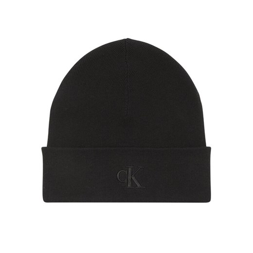 Czapka Calvin Klein LV04D8020G Czarny ze sklepu eobuwie.pl w kategorii Czapki zimowe męskie - zdjęcie 185509666