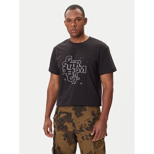 G-Star Raw T-Shirt HD Print D26824-D975 Czarny Regular Fit ze sklepu MODIVO w kategorii T-shirty męskie - zdjęcie 185510557