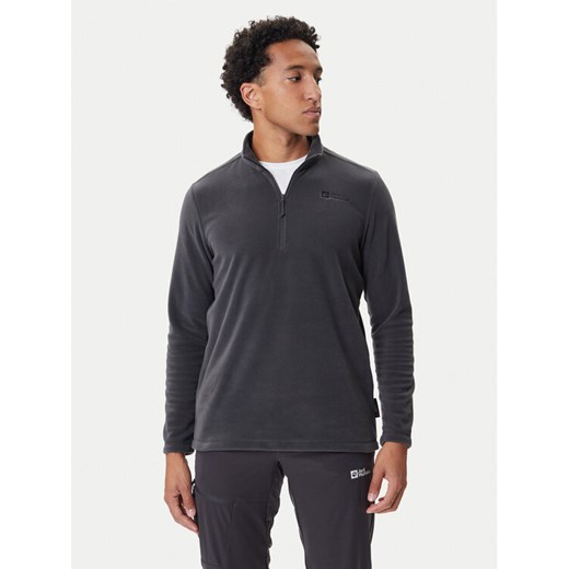Jack Wolfskin Polar Taunus Hz 1709522 Szary Regular Fit ze sklepu MODIVO w kategorii Bluzy męskie - zdjęcie 185510579