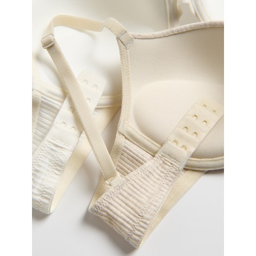 Reserved - Modulowany biustonosz 2 pack - kremowy Reserved 80D Reserved