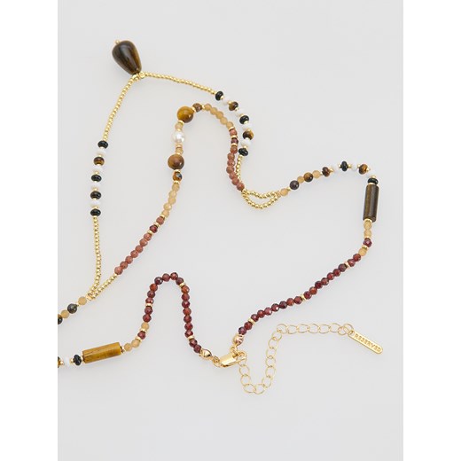 Reserved - Naszyjnik z koralikami - wielobarwny Reserved ONE SIZE Reserved