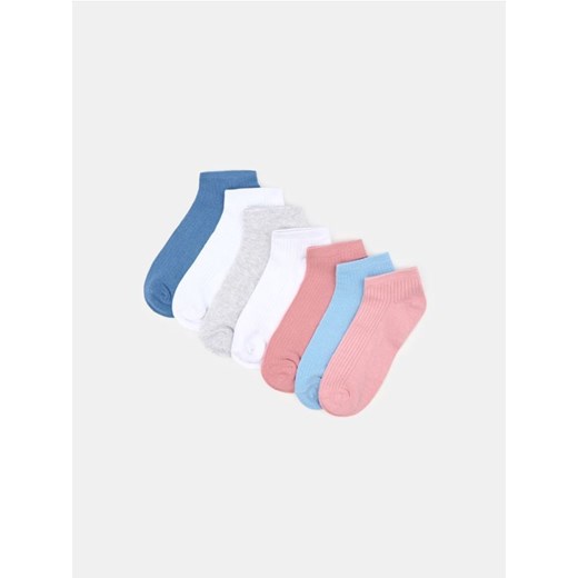 Sinsay - Skarpetki 7 pack - wielobarwny ze sklepu Sinsay w kategorii Skarpetki damskie - zdjęcie 185513906