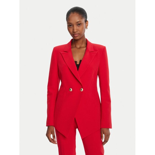 Rinascimento Marynarka CFC0126220003 Czerwony Slim Fit ze sklepu MODIVO w kategorii Marynarki damskie - zdjęcie 185514179