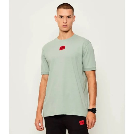 HUGO T-shirt Diragolino212 | Regular Fit ze sklepu Gomez Fashion Store w kategorii T-shirty męskie - zdjęcie 185515069