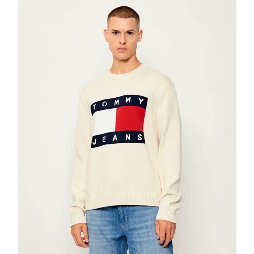 Tommy Jeans Sweter | Regular Fit ze sklepu Gomez Fashion Store w kategorii Swetry męskie - zdjęcie 185515149