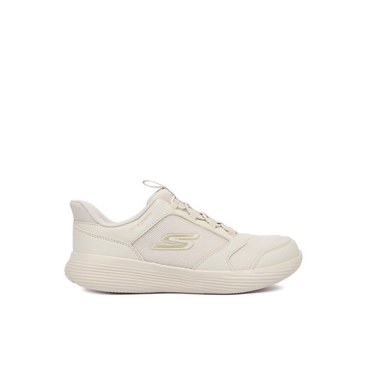 Sneakersy Skechers GO RUN 400 V2 TETRA SPEED 303855L NAT Beżowy ze sklepu eobuwie.pl w kategorii Buty sportowe damskie - zdjęcie 185516579