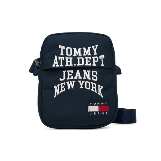 Saszetka Tommy Jeans Tjm Multi Graphic Reporter AM0AM13816 Granatowy ze sklepu eobuwie.pl w kategorii Saszetki - zdjęcie 185516619