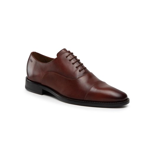 Półbuty JOOP! Lusso 4140005203 Brązowy ze sklepu eobuwie.pl w kategorii Buty eleganckie męskie - zdjęcie 185516626