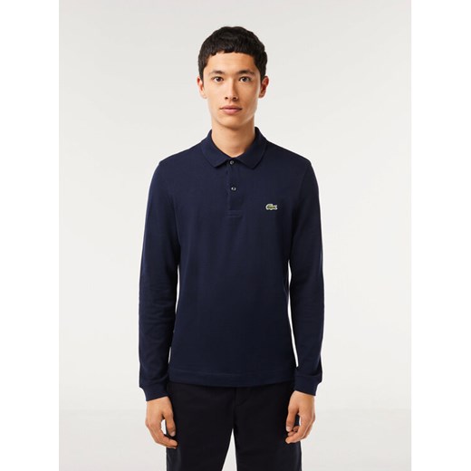 Lacoste Polo PH4013 Granatowy Regular Fit ze sklepu MODIVO w kategorii T-shirty męskie - zdjęcie 185517257