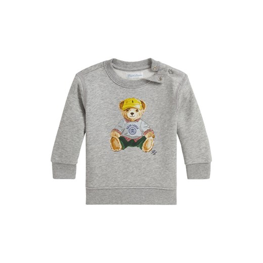 Polo Ralph Lauren Bluza 320P00514001 Szary Regular Fit ze sklepu MODIVO w kategorii Bluzy chłopięce - zdjęcie 185517267