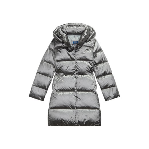 Polo Ralph Lauren Kurtka puchowa 313979198001 Szary Regular Fit ze sklepu MODIVO w kategorii Kurtki dziewczęce - zdjęcie 185517285