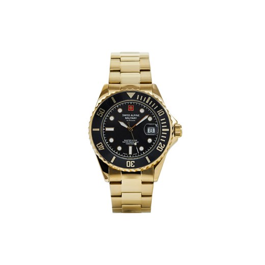 Swiss Alpine Military Zegarek 7053.1117 Złoty ze sklepu MODIVO w kategorii Zegarki - zdjęcie 185519577