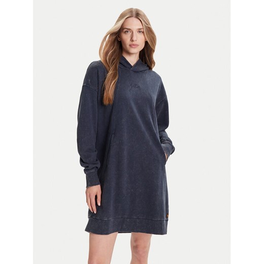G-Star Raw Sukienka dzianinowa D27165-D969 Niebieski Relaxed Fit ze sklepu MODIVO w kategorii Sukienki - zdjęcie 185521619
