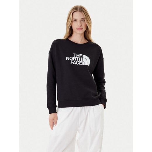 The North Face Bluza Drew Peak Crew NF0A3S4G Czarny Regular Fit ze sklepu MODIVO w kategorii Bluzy damskie - zdjęcie 185521647