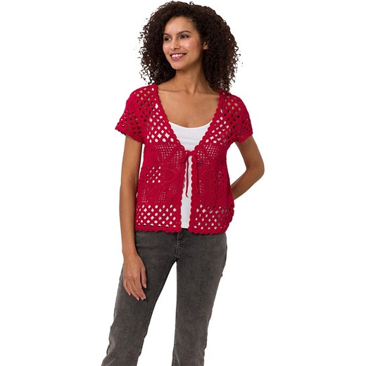 Heine Kardigan w kolorze czerwonym ze sklepu Limango Polska w kategorii Swetry damskie - zdjęcie 185522747