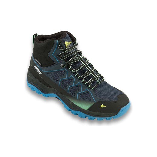 Ande Buty trekkingowe &quot;Cobra Mid&quot; w kolorze niebiesko-granatowo-czarnym ze sklepu Limango Polska w kategorii Buty trekkingowe damskie - zdjęcie 185522765