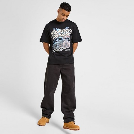 SUPPLY&amp;DEMAND T-SHIRT NASTY TEE BLK-BLK ze sklepu JD Sports  w kategorii T-shirty męskie - zdjęcie 185523258