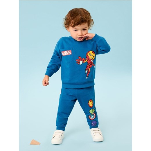 Sinsay - Bluza Marvel - niebieski ze sklepu Sinsay w kategorii Bluzy i swetry - zdjęcie 185524078