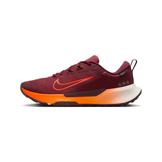 Męskie wodoszczelne buty do biegania w terenie Nike Juniper Trail 2 GORE-TEX - Czerwony ze sklepu Nike poland w kategorii Buty sportowe męskie - zdjęcie 185525098