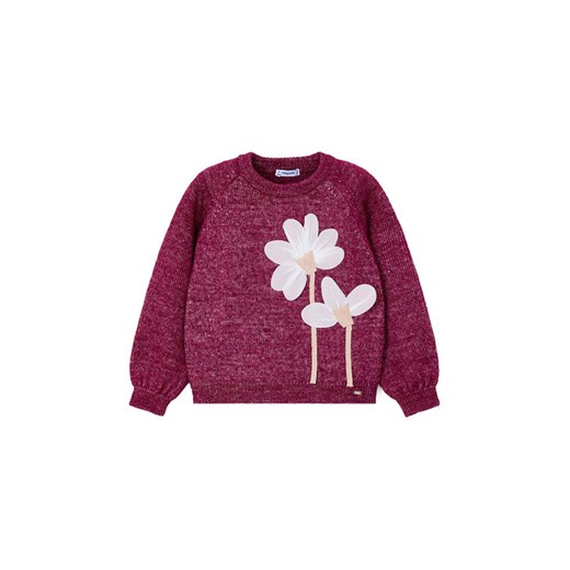 Mayoral Sweter 4308 Czerwony Regular Fit ze sklepu MODIVO w kategorii Swetry dziewczęce - zdjęcie 185525605