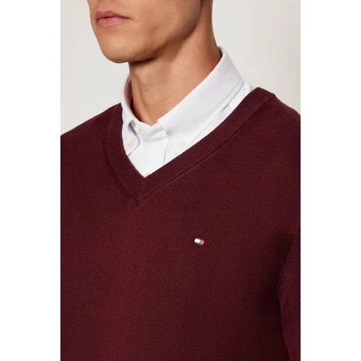 Tommy Hilfiger Sweter | Regular Fit | z dodatkiem kaszmiru Tommy Hilfiger L Gomez Fashion Store