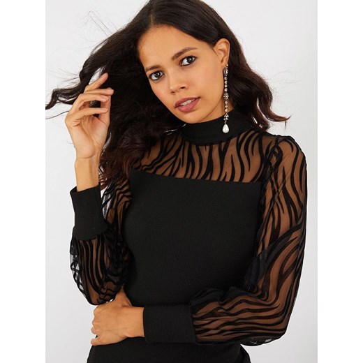 Cool and sexy Bluzka w kolorze czarnym Cool And Sexy S wyprzedaż Limango Polska