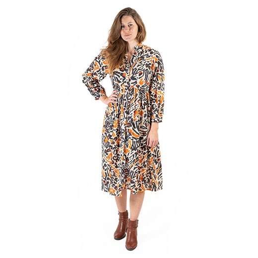 Isla Bonita by SIGRIS Sukienka w kolorze kremowo-czarnym ze sklepu Limango Polska w kategorii Sukienki - zdjęcie 185527507