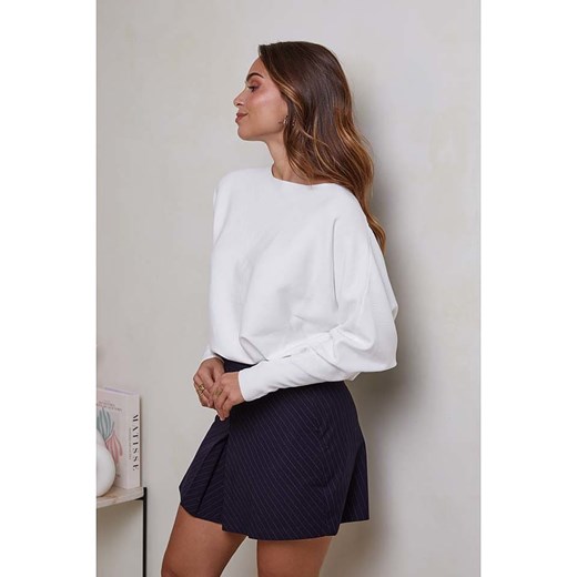 Soft Cashmere Sweter w kolorze białym Soft Cashmere 34/36 Limango Polska okazja