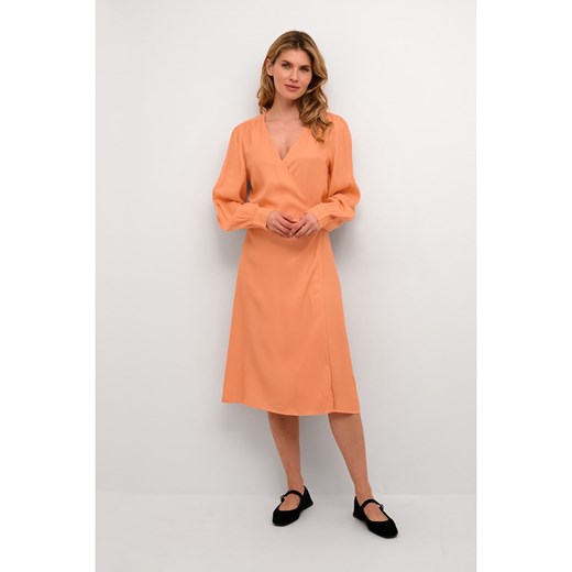 Soaked in Luxury Sukienka &quot;Soaked in Luxury&quot; w kolorze pomarańczowym Soaked In Luxury S promocyjna cena Limango Polska
