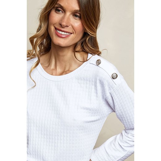 Joséfine Koszulka &quot;Lael&quot; w kolorze białym Joséfine L wyprzedaż Limango Polska
