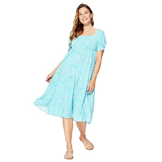 Aller Simplement Sukienka w kolorze turkusowym ze sklepu Limango Polska w kategorii Sukienki - zdjęcie 185529127