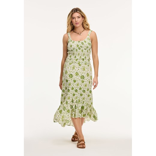 SHIWI Spódnica &quot;Gia&quot; w kolorze zielono-białym ze sklepu Limango Polska w kategorii Spódnice - zdjęcie 185529227