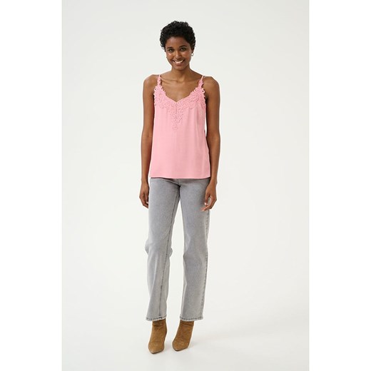 Cream Top &quot;Anna&quot; w kolorze jasnoróżowym ze sklepu Limango Polska w kategorii Bluzki damskie - zdjęcie 185529597