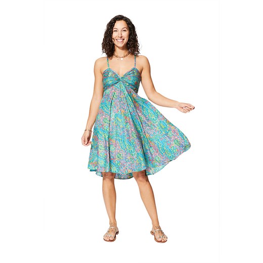 Aller Simplement Sukienka w kolorze turkusowym ze sklepu Limango Polska w kategorii Sukienki - zdjęcie 185529759