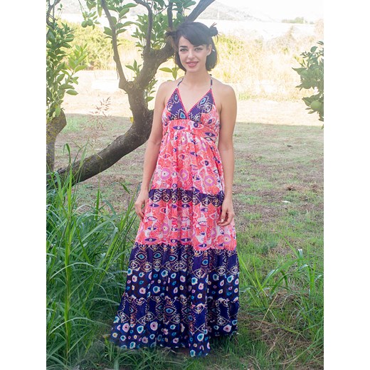 Isla Bonita by SIGRIS Sukienka w kolorze różowo-granatowym ze sklepu Limango Polska w kategorii Sukienki - zdjęcie 185529788