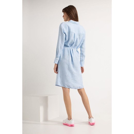 Josephine &amp; Co Sukienka koszulowa &quot;Dorine&quot; w kolorze błękitnym Josephine & Co 38 okazyjna cena Limango Polska