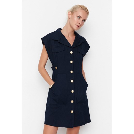 trendyol Sukienka w kolorze granatowym Trendyol 34 Limango Polska okazja
