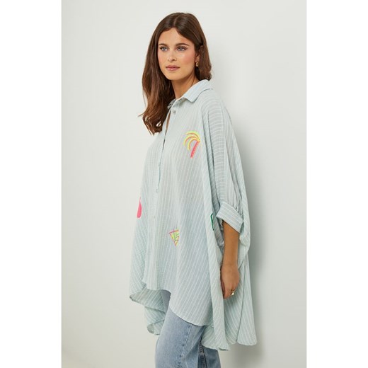 Lin Passion Tunika w kolorze miętowym Lin Passion 34/36 promocyjna cena Limango Polska