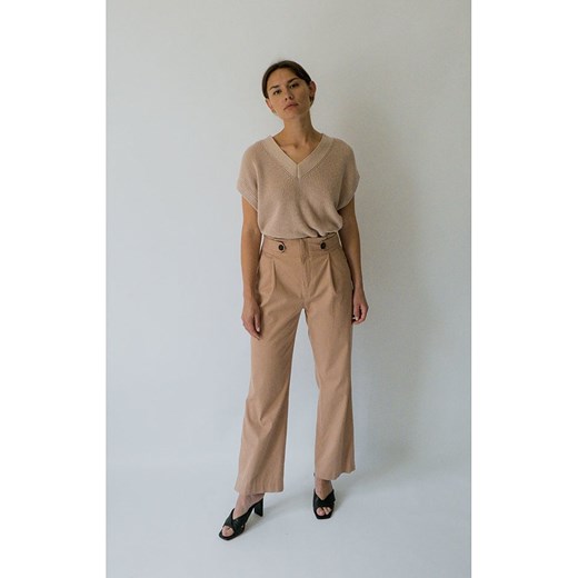 RUBY TUESDAY Sweter &quot;Valeine&quot; w kolorze szaroróżowym ze sklepu Limango Polska w kategorii Swetry damskie - zdjęcie 185531027