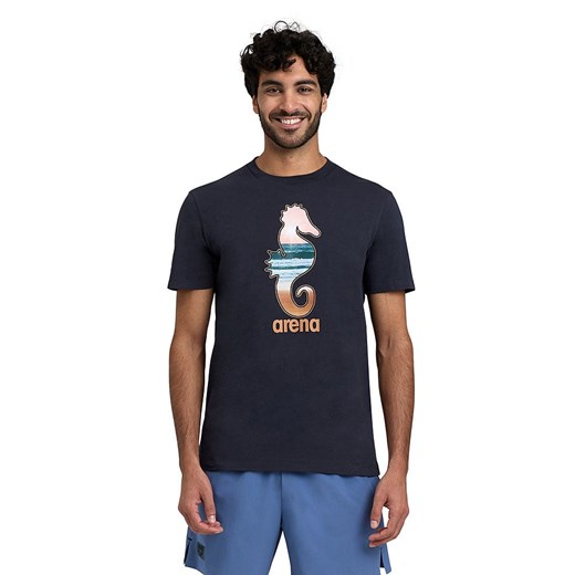 Arena Koszulka &quot;750 Navy seahorse&quot; w kolorze czarnym ze sklepu Limango Polska w kategorii T-shirty męskie - zdjęcie 185531316
