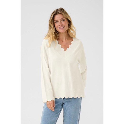 Cream Sweter w kolorze kremowym Cream M promocyjna cena Limango Polska