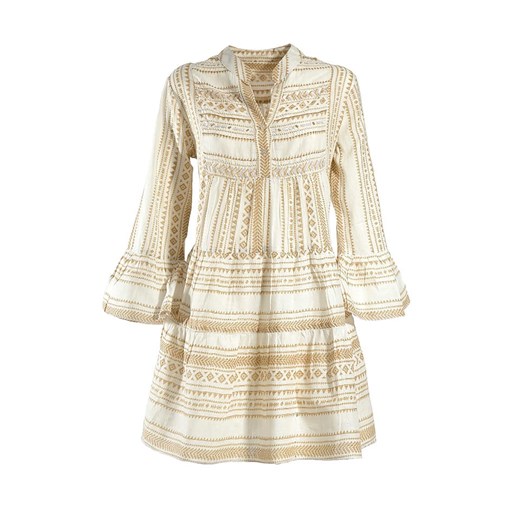 BLE Sukienka w kolorze beżowym ze sklepu Limango Polska w kategorii Sukienki - zdjęcie 185531548