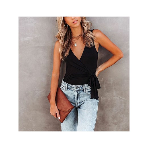 LA Angels Top w kolorze czarnym La Angels L Limango Polska okazja