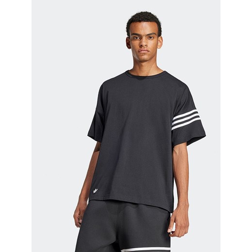 adidas Koszulka w kolorze czarnym ze sklepu Limango Polska w kategorii T-shirty męskie - zdjęcie 185531928