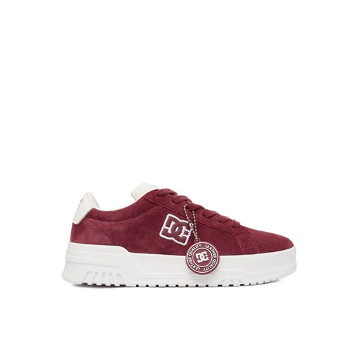 Sneakersy DC CEO-WP40-24302 Bordowy ze sklepu eobuwie.pl w kategorii Buty sportowe damskie - zdjęcie 185532238