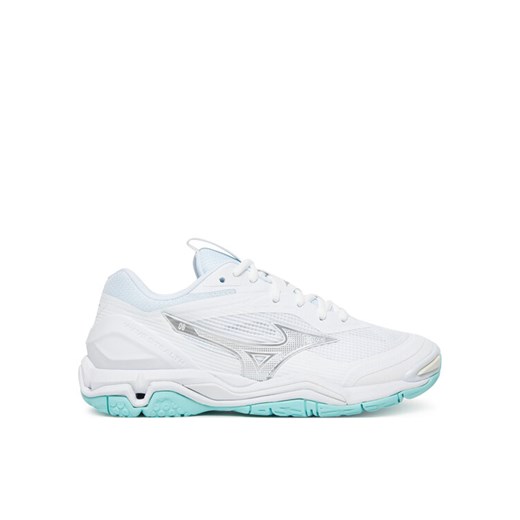 Buty halowe Mizuno Wave Stealth 6 X1GB2430 Biały ze sklepu eobuwie.pl w kategorii Buty sportowe damskie - zdjęcie 185532287
