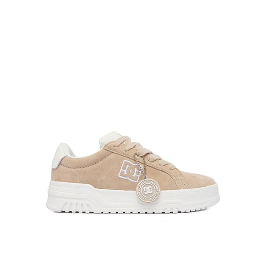 Sneakersy DC CEO-WP40-24302 Beżowy ze sklepu eobuwie.pl w kategorii Buty sportowe damskie - zdjęcie 185532337