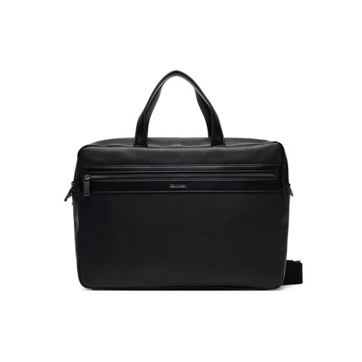 Torba na laptopa Calvin Klein Zip Commuter Bag LV04D3263G Czarny ze sklepu eobuwie.pl w kategorii Torby na laptopa - zdjęcie 185532368